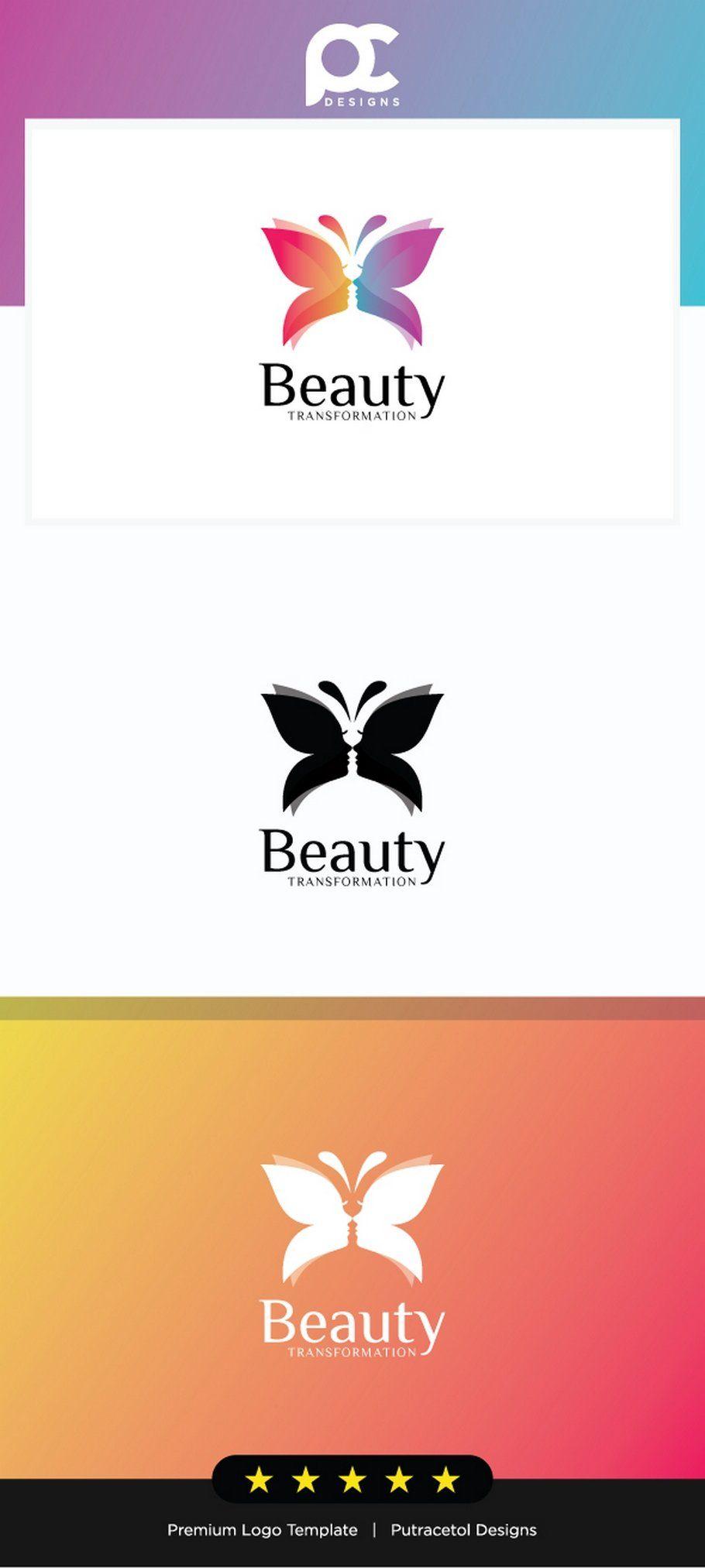 Transformation Logo - Beauty Transformation - Butterfly