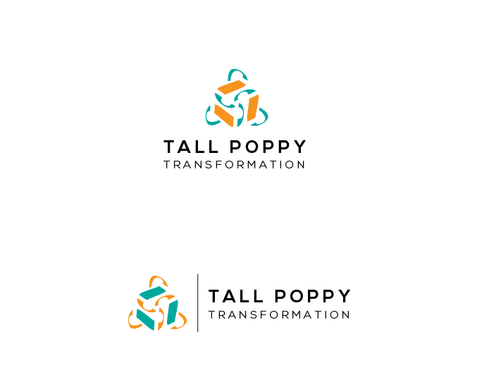 Transformation Logo - Upmarket, Modern, Life Coaching Logo Design for TALL POPPY ...