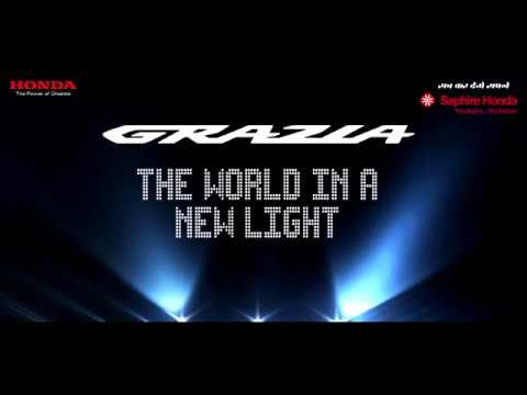 Grazia Logo - Exclusive launch of Honda Grazia at Saphire Honda Two Wheelers