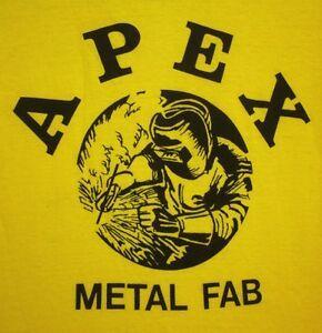 Welder Logo - Details about APEX METAL FABRICATORS welder logo XL tee Seattle WA custom  Fab T shirt retro