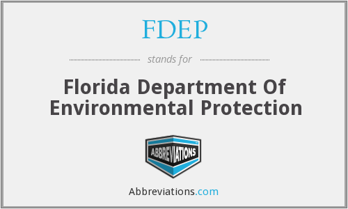 FDEP Logo - FDEP - Florida Department Of Environmental Protection