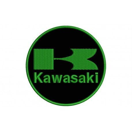 Kawasoki Logo - KAWASAKI (Circle Logo) Embroidered Patch