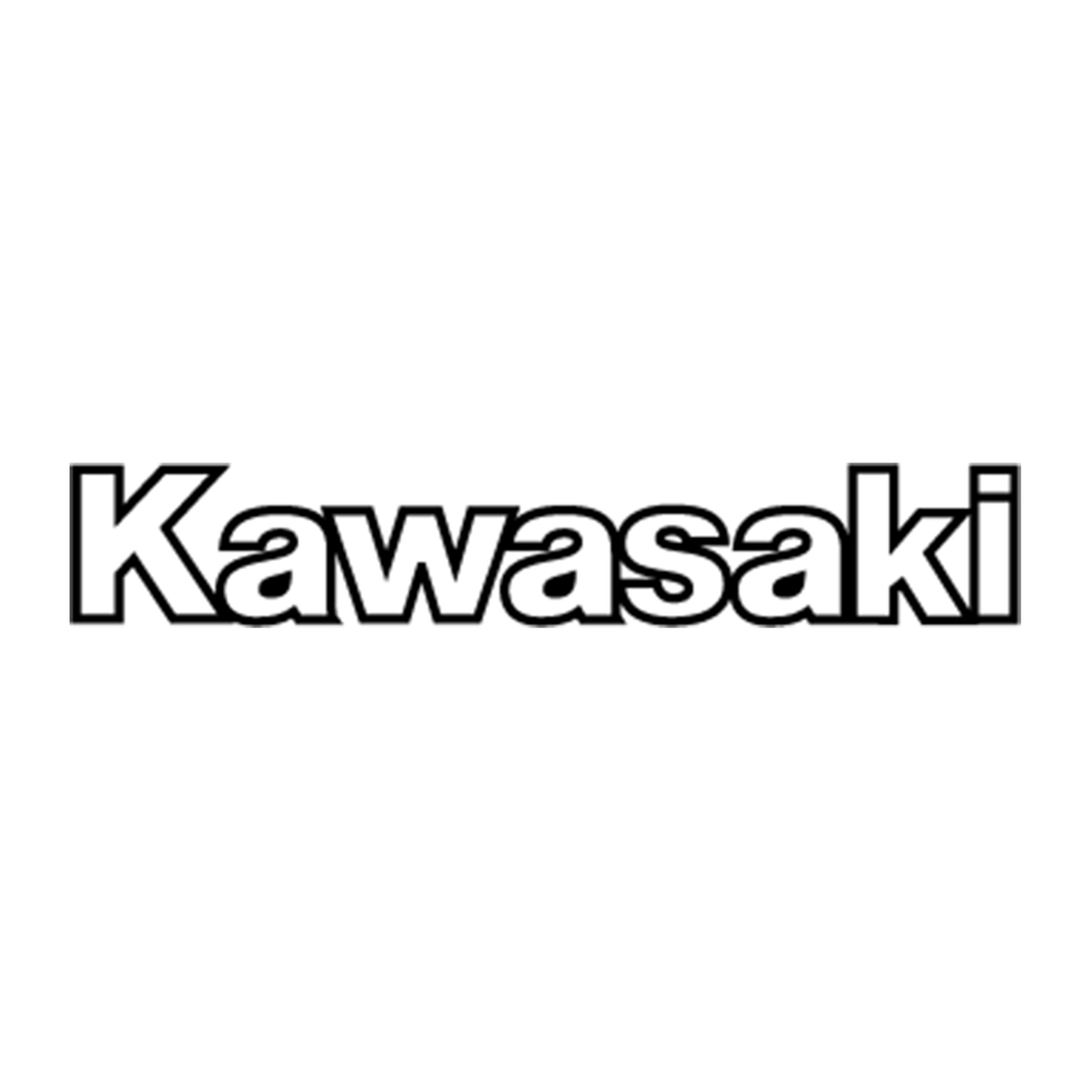Kawasoki Logo - 18255 Kawasaki Logo Contour Vinyl Decal
