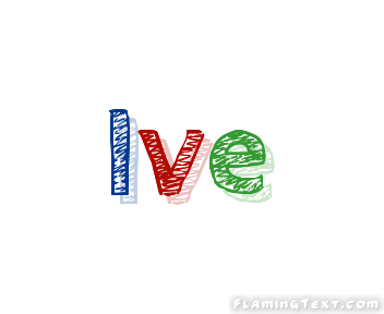 Ive Logo - Ive Logo. Free Name Design Tool from Flaming Text