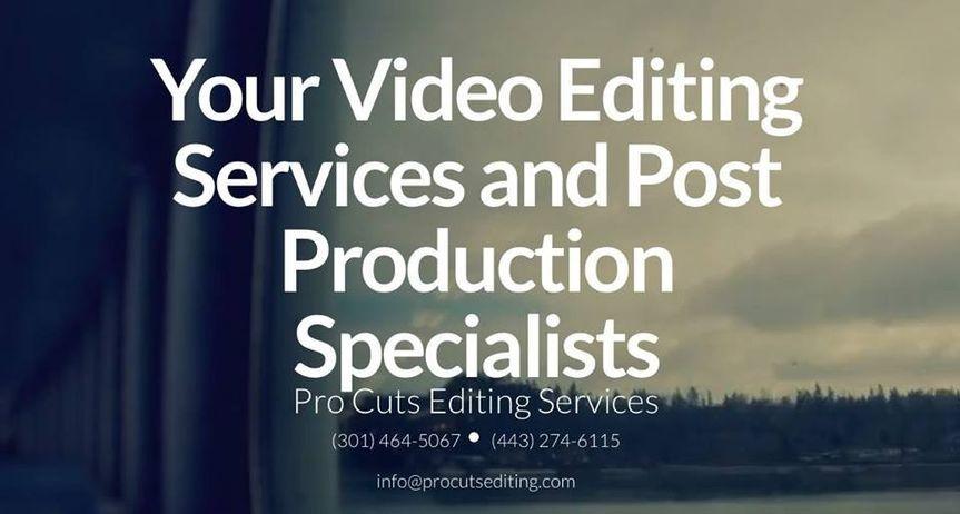 Pro-Cuts Logo - Pro Cuts Editing Services - Videography - Crofton, MD - WeddingWire