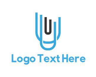 Blue Letter U Logo - Letter U Logo Maker | BrandCrowd