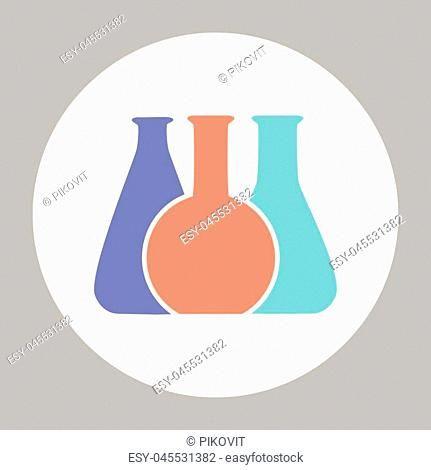 Beaker Logo - Logo beaker liquid Stock Photos and Images | age fotostock