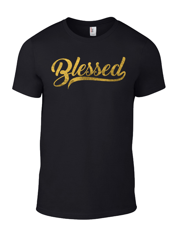 Blessed Logo - Blessed Logo Designed Tee Men's