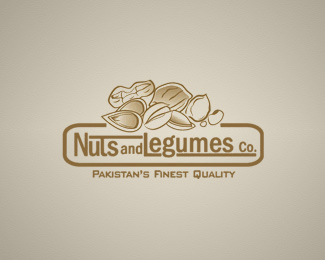 Nuts Logo - Logopond - Logo, Brand & Identity Inspiration (Nuts and Legumes Co ...