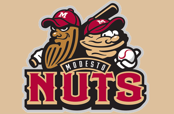 Nuts Logo - The Story Behind the Modesto Nuts: Now with More Nuts! | Chris ...