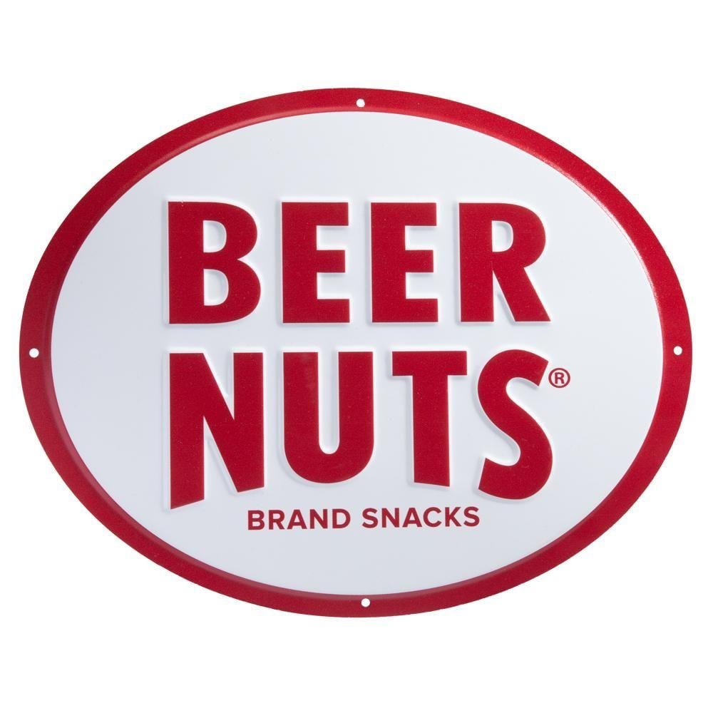 Nuts Logo - BEER NUTS® Metal Logo Sign