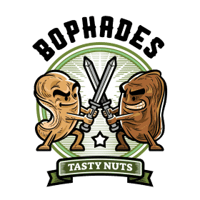 Nuts Logo - Authorized Retailers | Bophades Tasty Nuts