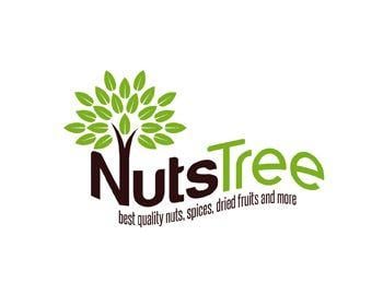 Nuts Logo - Nuts Tree Logo Design