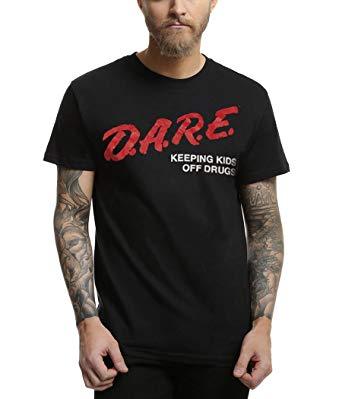 D.A.r.e Logo - Amazon.com: D.A.R.E Classic Dare Logo T-Shirt: Clothing