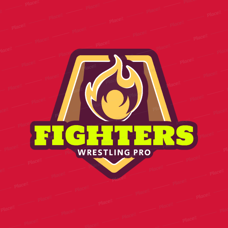 Wrestler Logo - Pro Wrestler Logo Maker 1538e