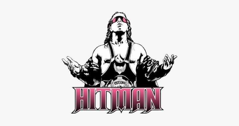 Wrestler Logo - Bret Hart Wwe Wrestler Wallpaper The Hitman Hart Logo