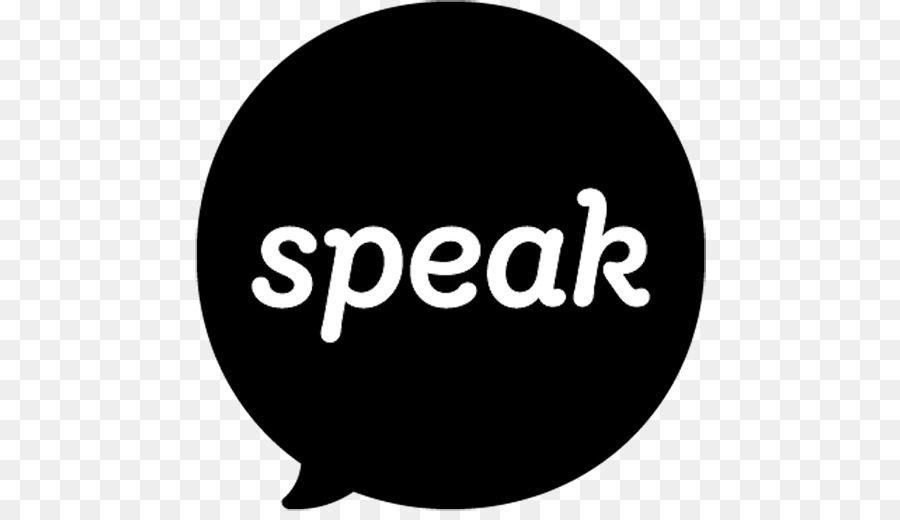 Speak Logo - Logo Black png download*512 Transparent Logo png Download