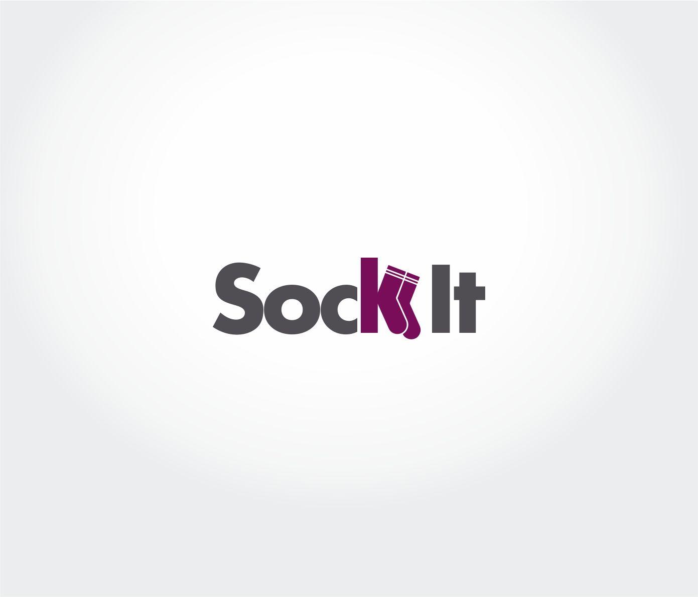 Sock Logo - Playful, Modern, Clothing Logo Design for Sock It