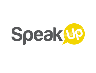 Speak Logo - Speak Up logo design