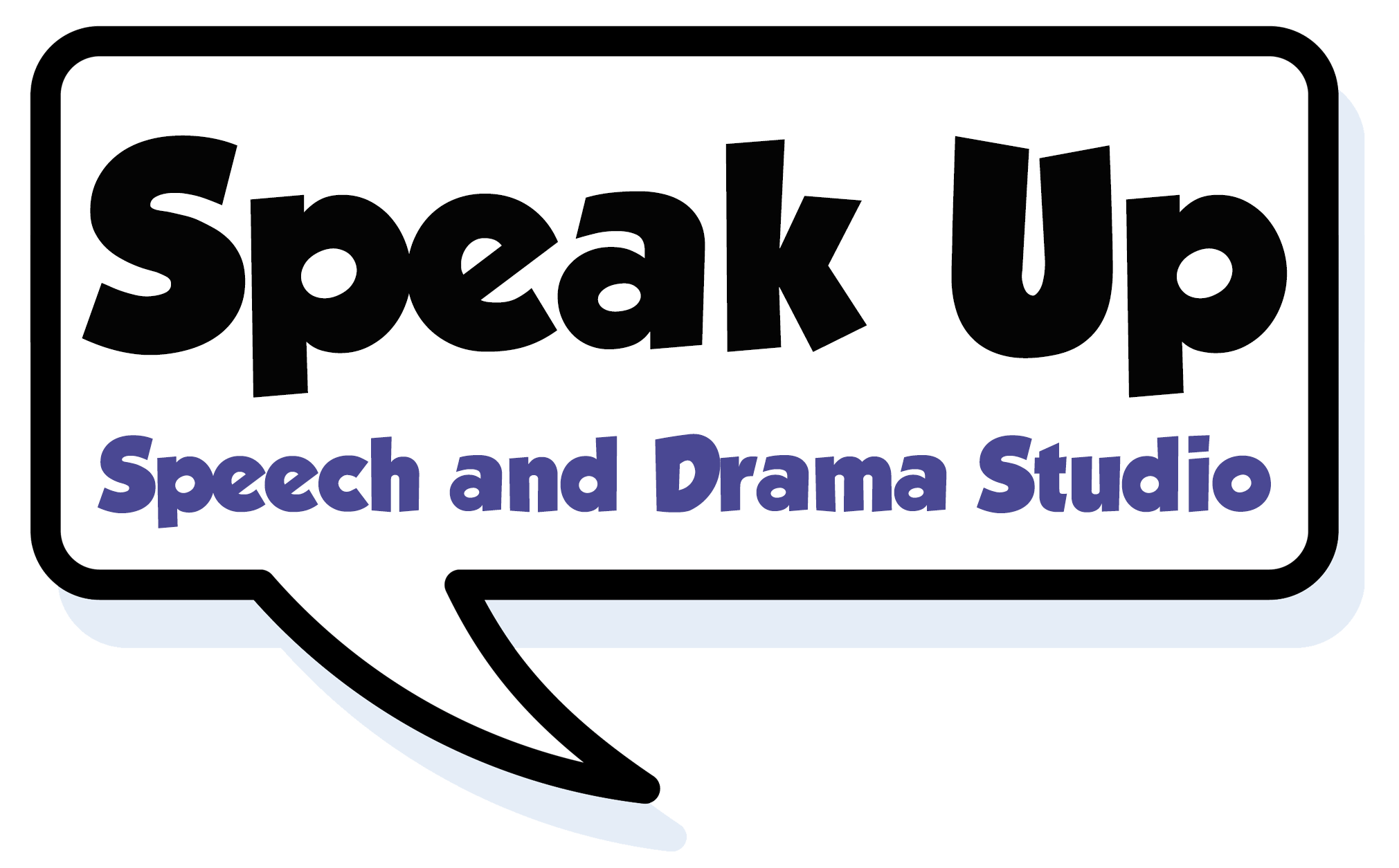 Speak Logo - Speak Up Studio and Drama for Kids in Brisbane