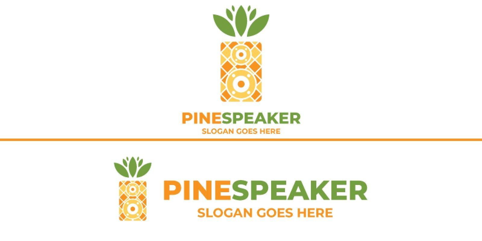 Speaker Logo - Pineapple Speaker Logo Design