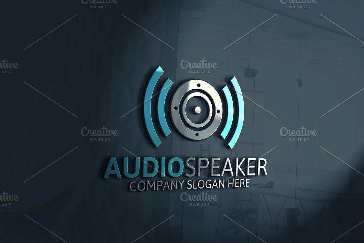 Speaker Logo - Speaker Logo ~ Logo Templates ~ Creative Market