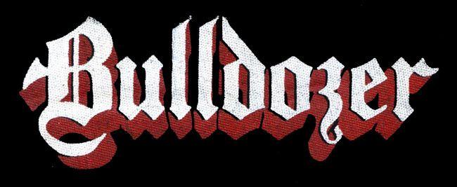 Bulldozer Logo - Bulldozer Logo 6x3 Printed Patch