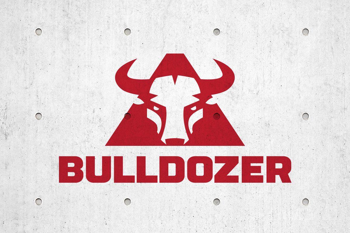 Bulldozer Logo - Bull Logo Bulldozer Construction