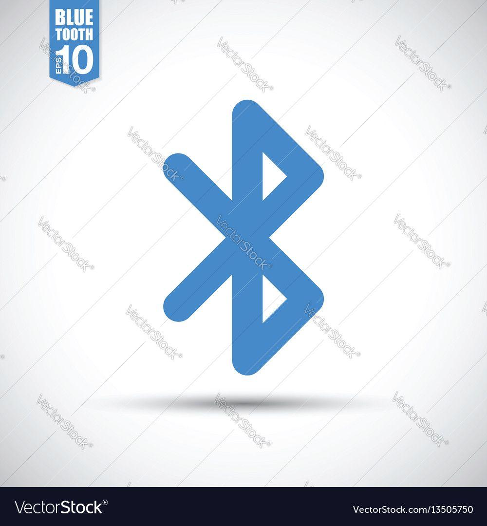 Buetooth Logo - Bluetooth Icon Vector #350620 - Free Icons Library