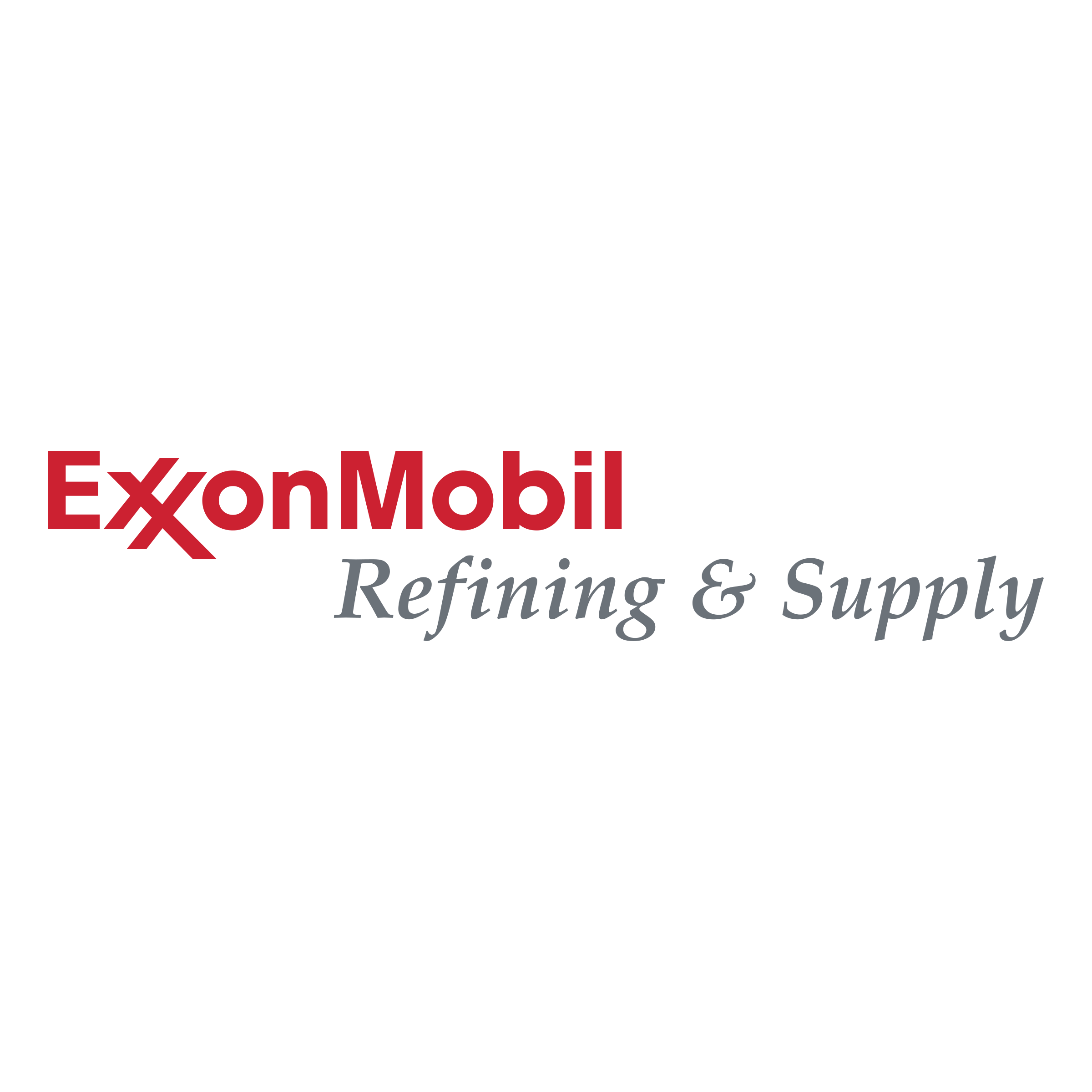 Refining Logo - ExxonMobil Refining & Supply Logo PNG Transparent & SVG Vector ...