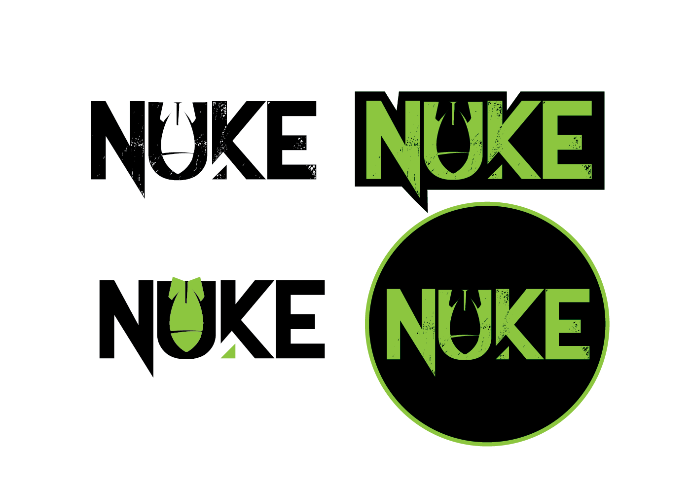Nuke Logo - Elegant, Playful, Footwear Logo Design for Nuke