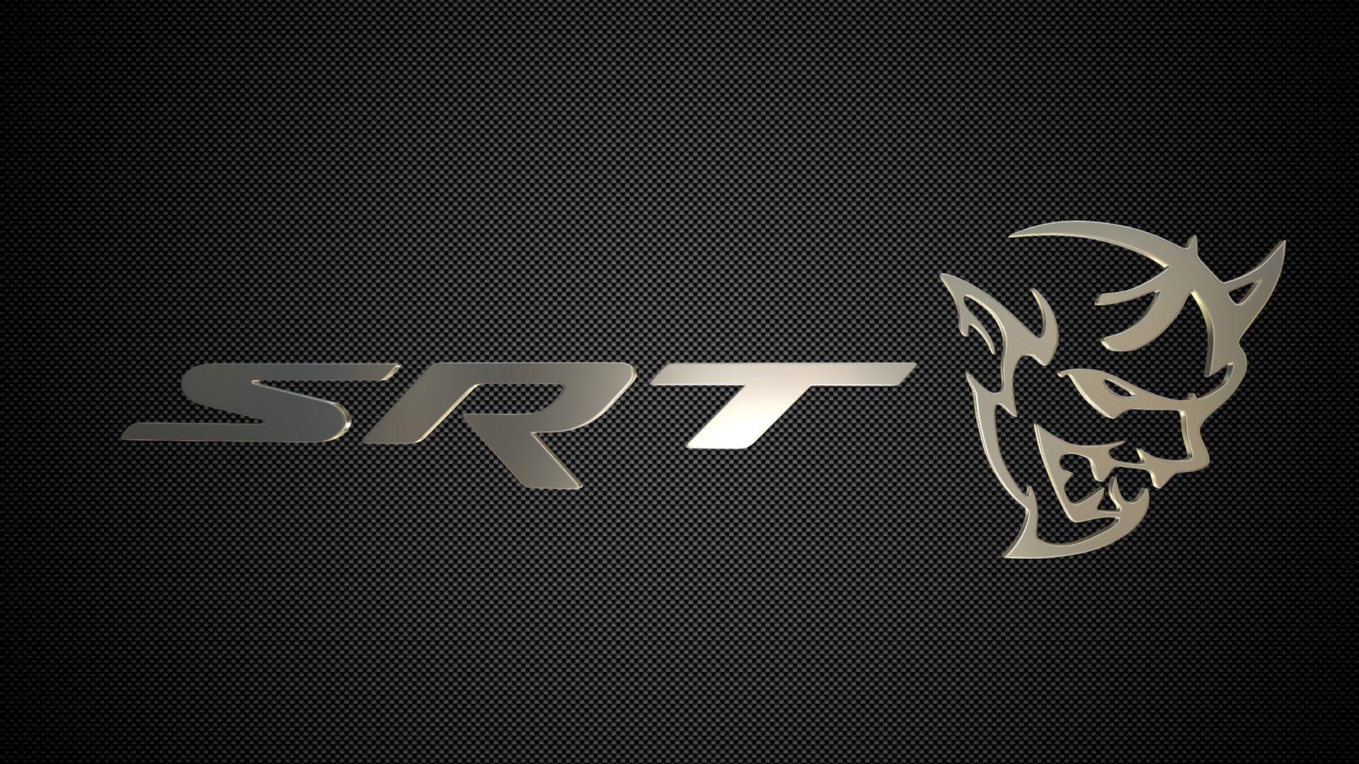 SRT Logo - Dodge Challenger SRT Demon logo | 3D model