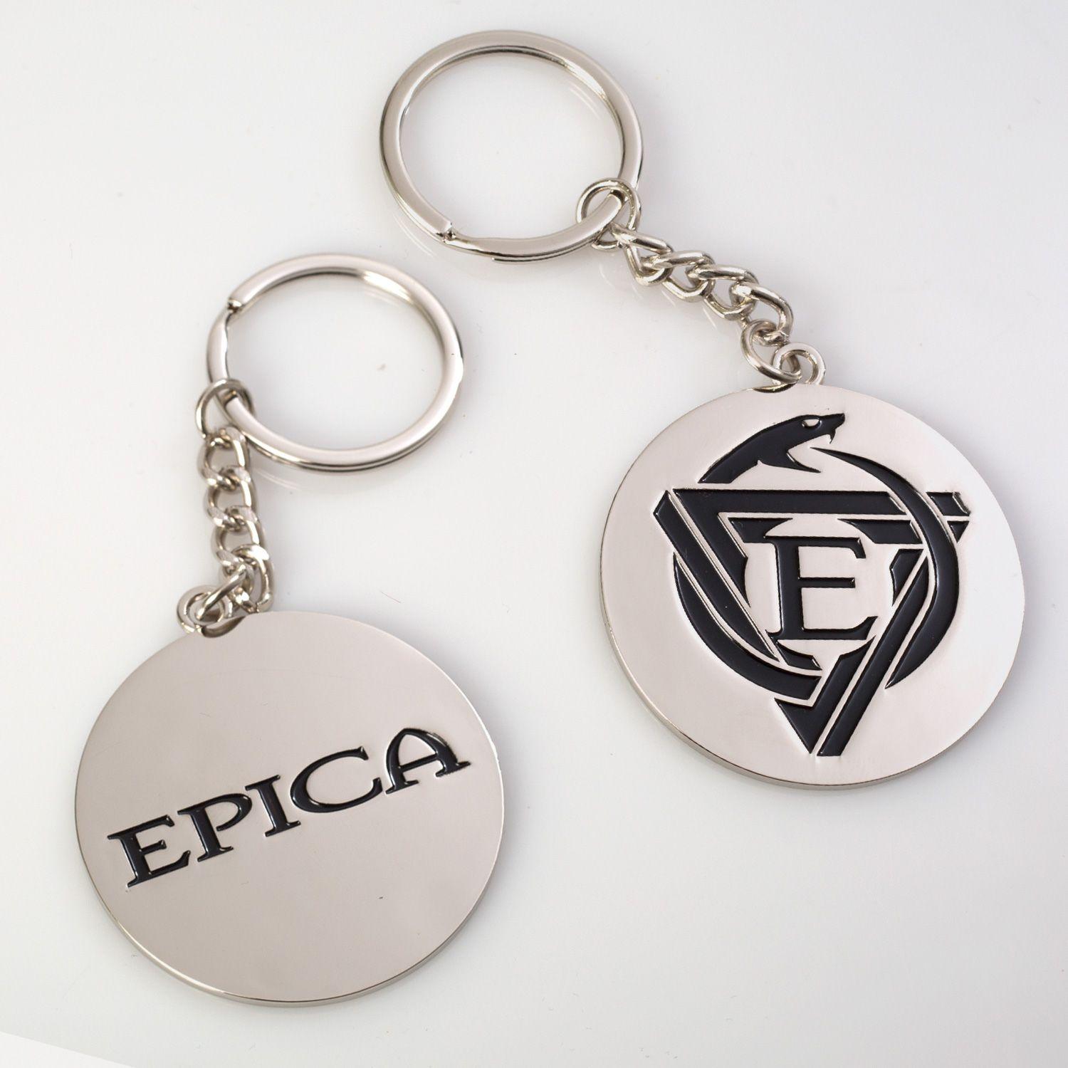 Epica Logo - Epica Snake Logo Keychains