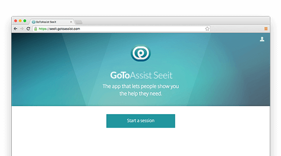 GoToAssist Logo - Seeit Secure web portal | GoToAssist