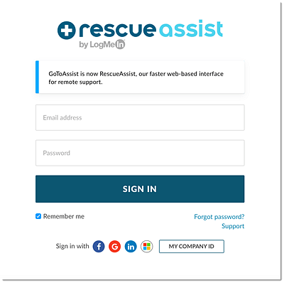 GoToAssist Logo - GoToAssist Remote Support (v4.5, b1610) Release No... - LogMeIn ...