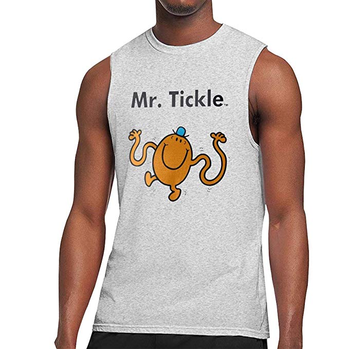 Tickle Logo - Amazon.com: Men's Vest Sleeveless T-shirtFashion Trend Cool Mr ...