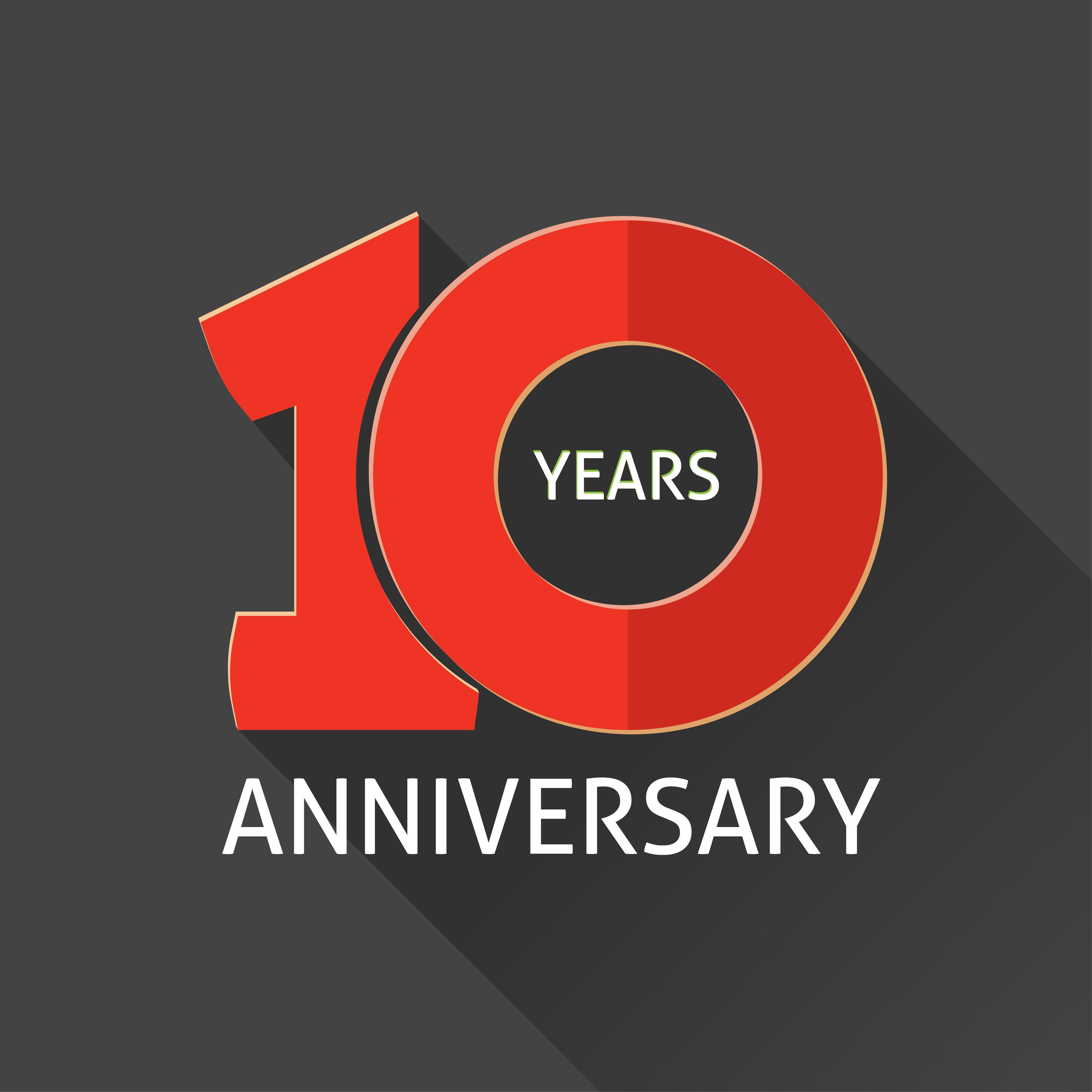 10 Logo - 10-year-anniversary-logo - Heavenly Sweetness