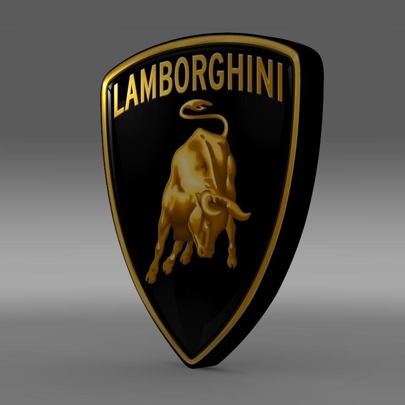 Lamborghini Logo - Lamborghini Logo 3D Model