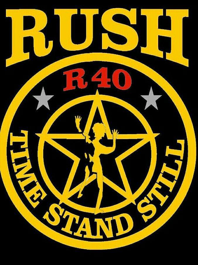 R40 Logo - RUSH R and holding. Music. Rush music, Rush concert