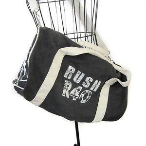 R40 Logo - Details about Vintage RUSH R40 Tour Spellout Logo Duffle Bag Merch