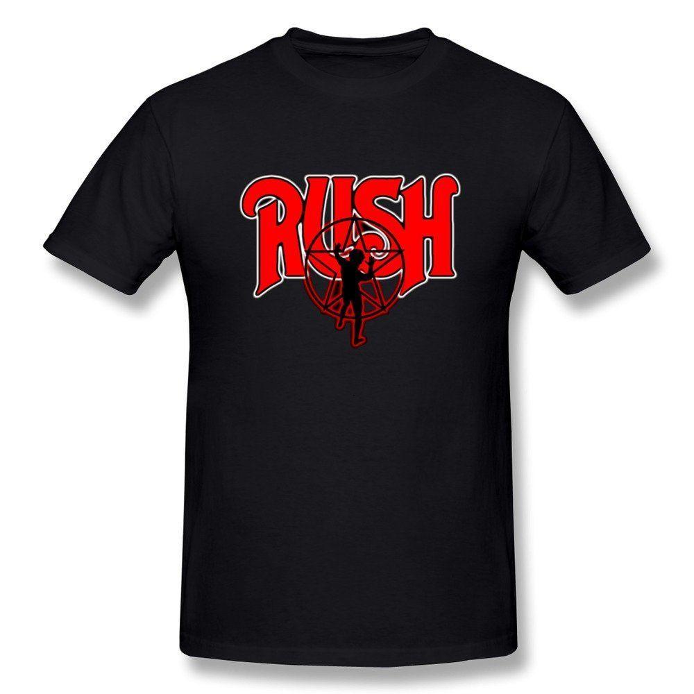 R40 Logo - RIen Men's RUSH Logo Rush R40 Anniersary T Shirt Black. Rock