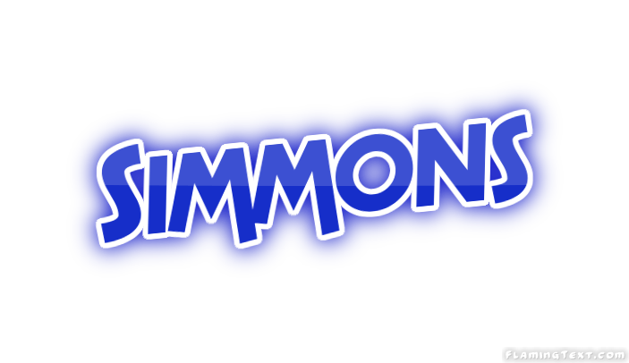 Simmons Logo - United States of America Logo | Free Logo Design Tool from Flaming Text