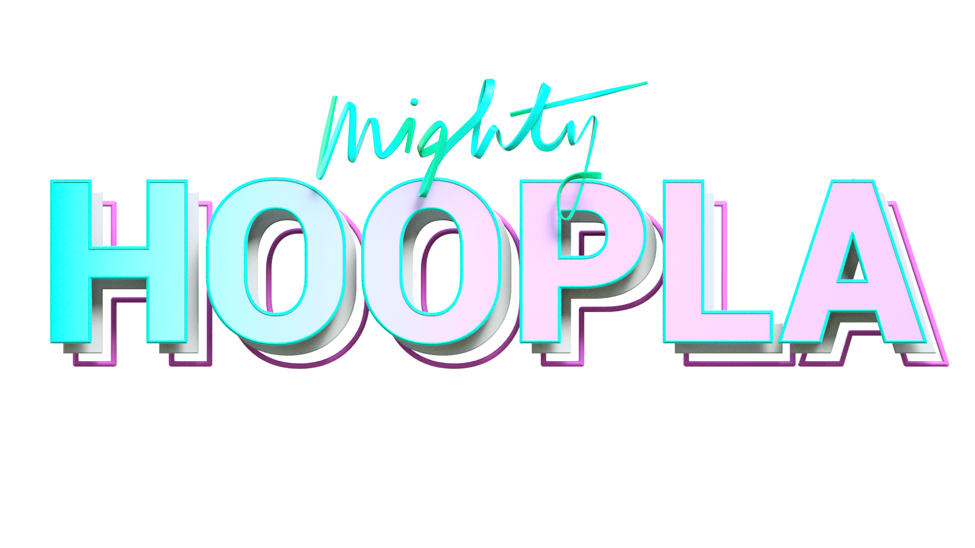 Hoopla Logo - Mighty Hoopla