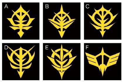 Zeon Logo - Symbols of the Zeon. Mobile Suit Gundam. Gundam art, Gundam model