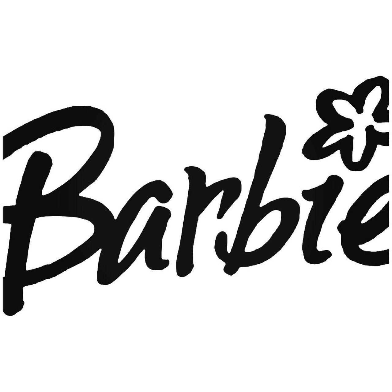 Babrie Logo - Barbie Logo 2 Sticker