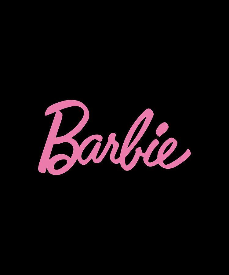 Babrie Logo - Barbie Logo Pink Daughter Digital Art
