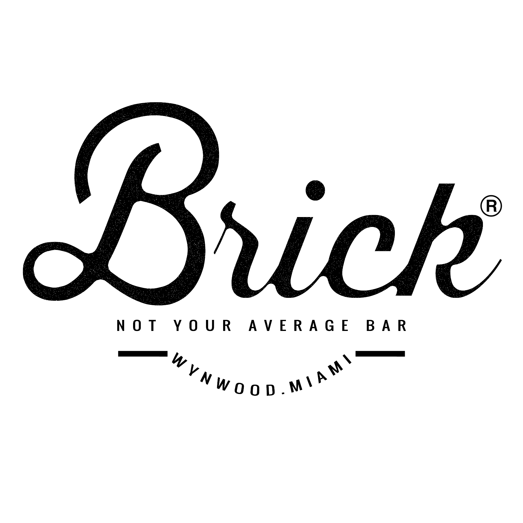 Miami.com Logo - Brick – Not Your Average Bar