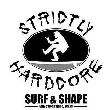Galveston Logo - new logo of Strictly Hardcore Surf Specialties, Galveston