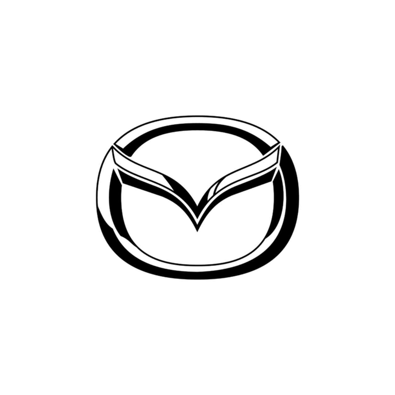 Madza Logo - Mazda Logo Vinyl Decal