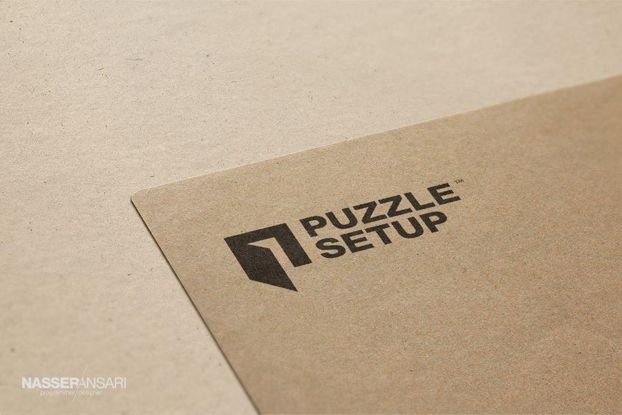 Setup Logo - Puzzle Setup logo design • Nasser Ansari